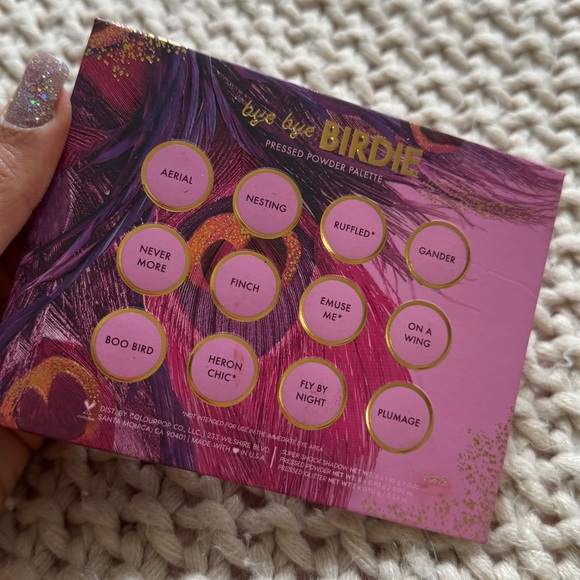 Colourpop Bye Bye Birdie Eyeshadow Palette - Picture 2 of 3